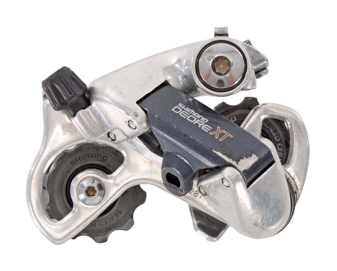 Shimano Deore XT RD-M735 7 Speed Mountain Bike Rear Derailleur Short Cage 28T XC