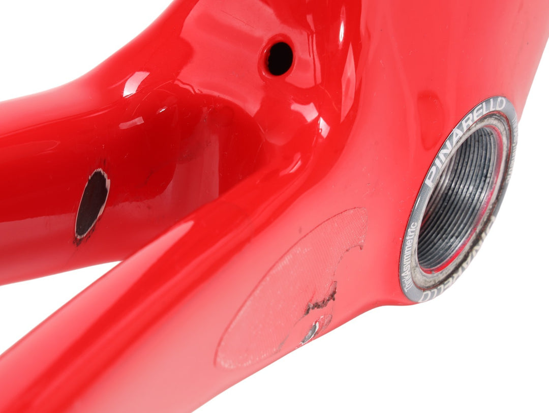 Pinarello Dogma F10 Disc Carbon Road Bike Frameset 56cm Red White Italy 2020