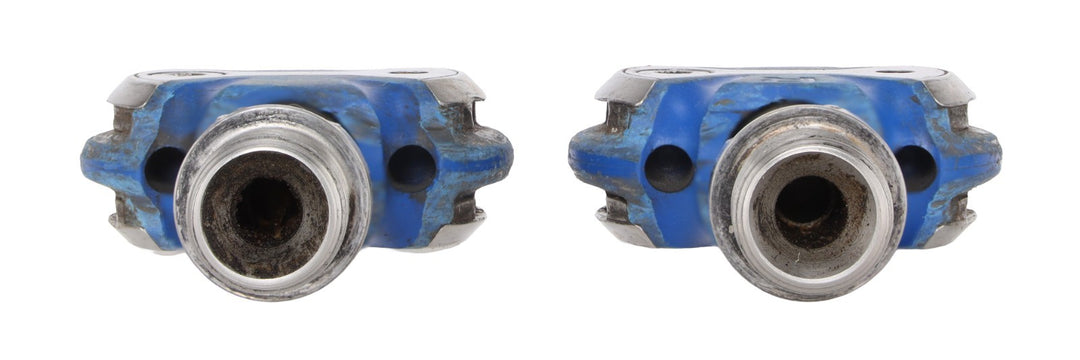 Speedplay Zero Clipless Road Bike Pedals BLUE 53mm Stainless Spindle Triathlon