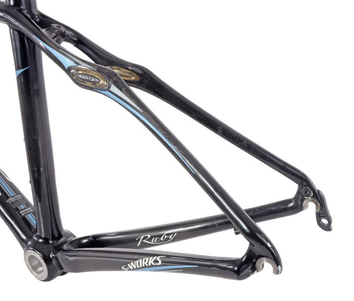Specialized S-Works Ruby SL Women Carbon Road Bike Frameset 44cm BLUE 700c 2009