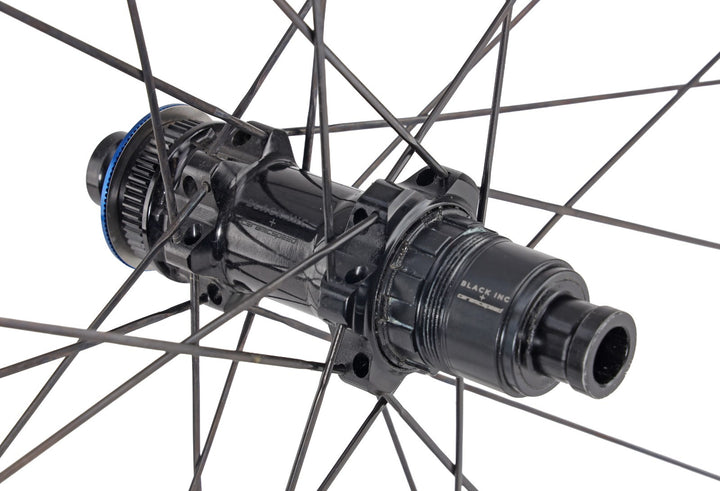 Black Inc Thirty Four Carbon Tubeless CL Disc 12s Road Bike Wheelset SRAM XDR