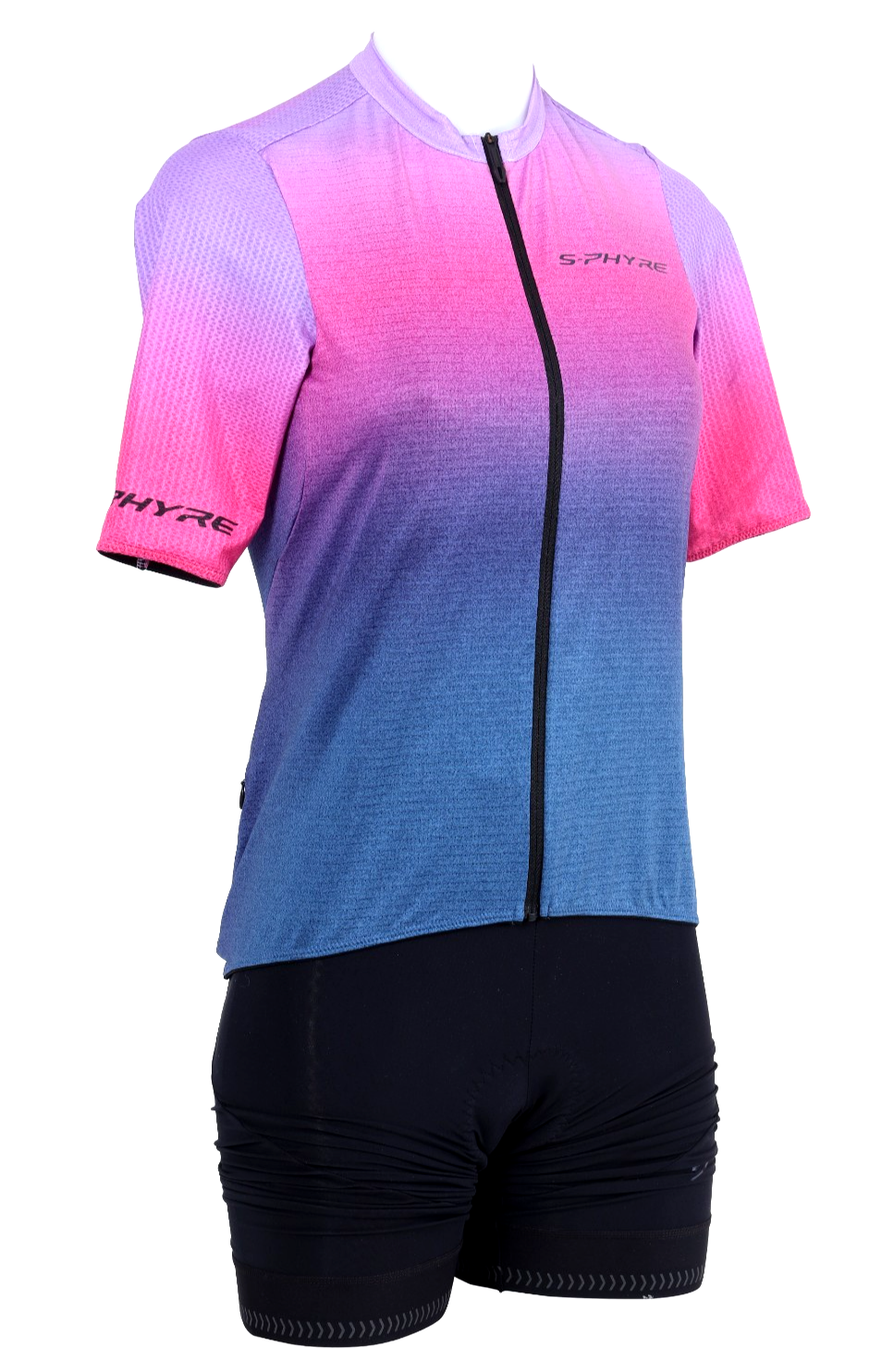Shimano S-PHYRE Leggera Short Sleeve Cycling Kit SMALL Women Purple Road Bike