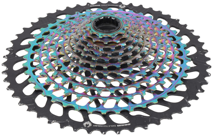 SRAM XX1 Eagle XG-1299 AXS 12 Speed Mtn Bike Cassette 10-52T Oil Slick XD 520%