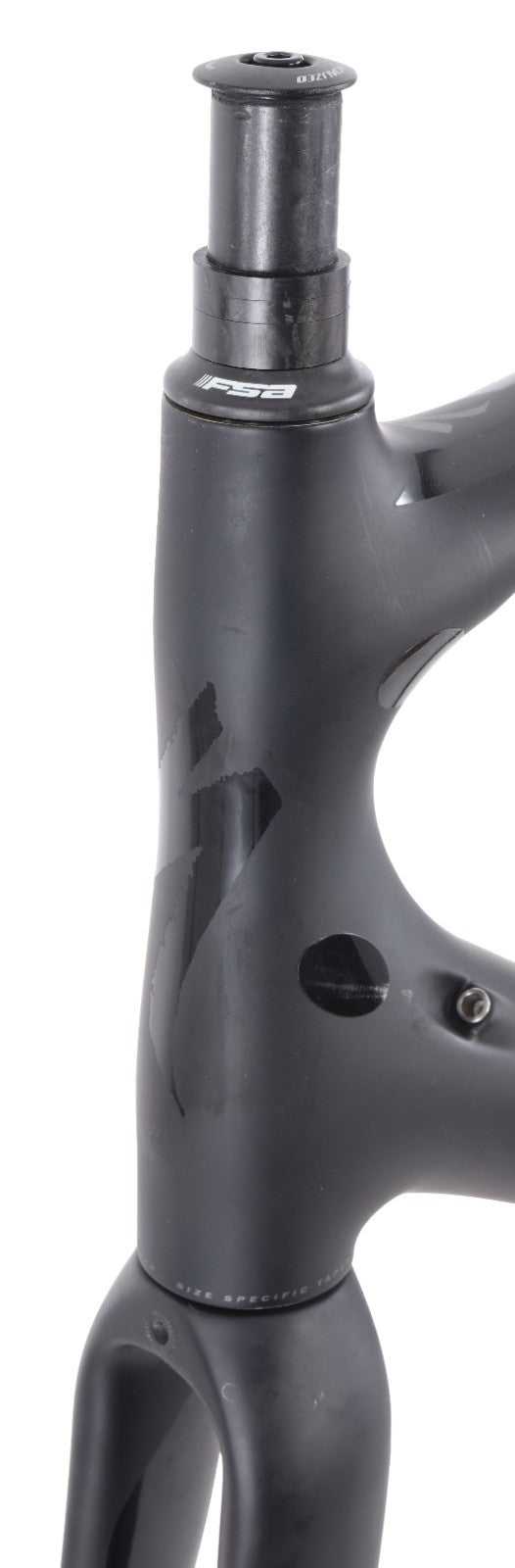 Specialized Roubaix Pro Carbon Frameset 58cm Gravel Bike Black 700c QR Rim 2013