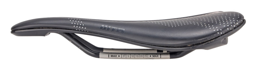 WTB Gravelier Gravel Bike Saddle 140mm 7 x 7mm Ti Rail BLACK Adventure