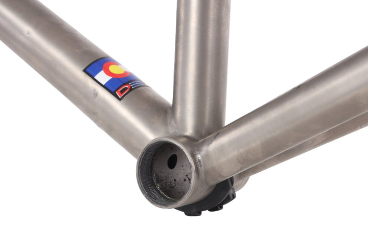 DEAN Bikes Super-Lite Titanium Road Bike Frame 62cm QR Rim Brake USA Gravel CX