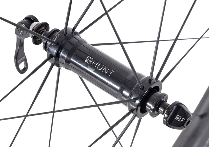 HUNT 54 Aerodynamicist Carbon Tubeless Road FRONT Wheel 700c QR Rim CeramicSpeed