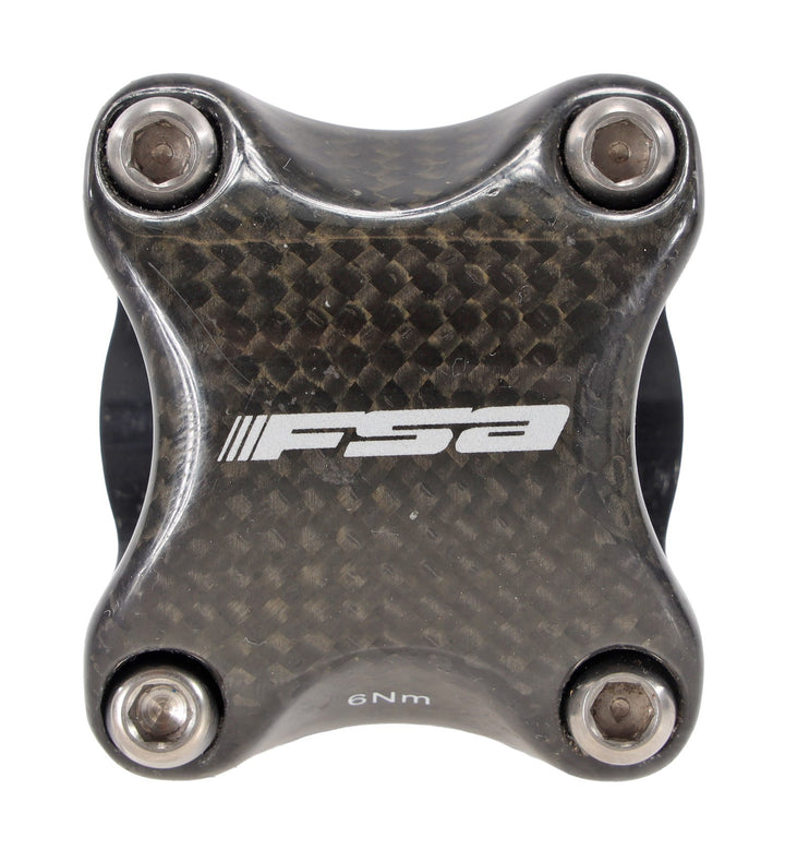 FSA OS 115 Alloy Road Bike Stem 31.8 x 80mm 6º 1 1/8" Gravel Race MTB