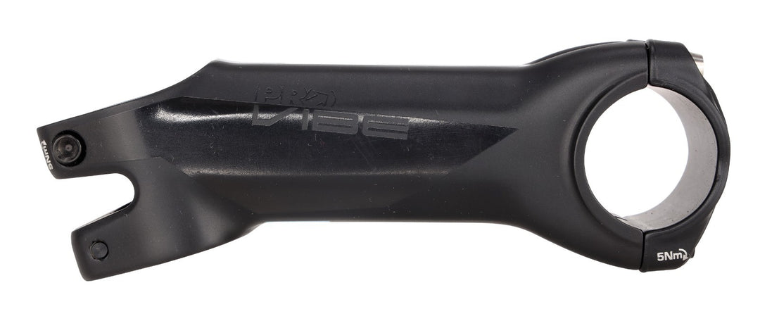 PRO Vibe Alloy Road Bike Stem 31.8 x 110mm -17º 1 1/8" Ti Bolts BLACK Gravel