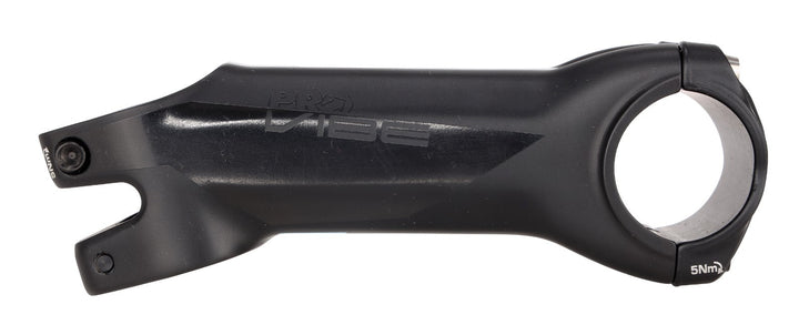 PRO Vibe Alloy Road Bike Stem 31.8 x 110mm -17º 1 1/8" Ti Bolts BLACK Gravel