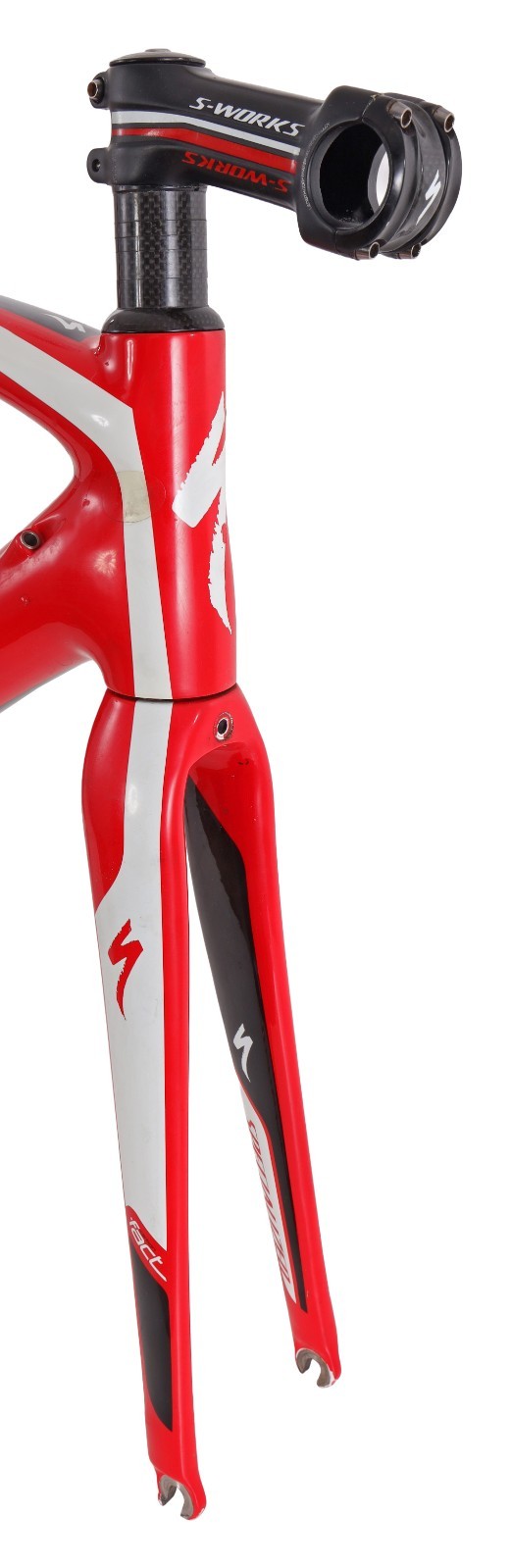 Specialized S-Works Tarmac SL4 Carbon Road Bike Frameset 54cm FLO RED 11r 2012