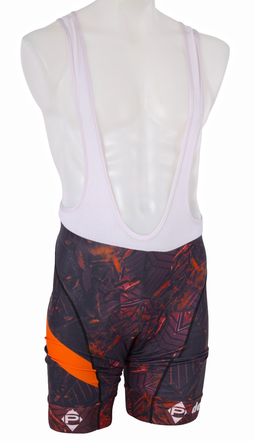 Panache Angry Bovine Deer Knife Bib Shorts Men XL CAMO Road Bike Cycling Gravel