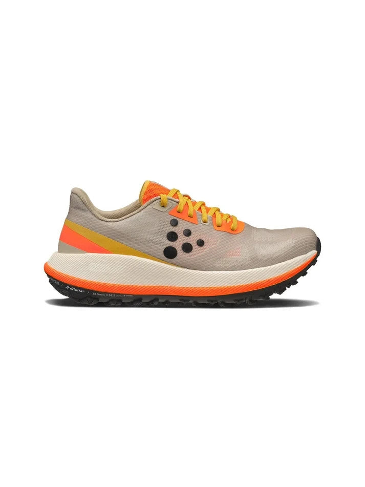 Craft Xplor 2 Running Shoes US Men 9 EU 42 Hay/Flourange Train Race Vittoria
