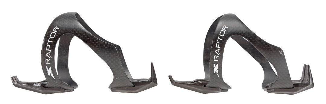 XLAB Raptor Carbon Road Bike Water Bottle Cages PAIR 3K Matte Black Triathlon CX