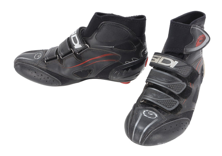 Sidi Hydro GTX Road Bike Shoes Men EU 40 BLACK 2/3-Bolt Gore-Tex Waterproof