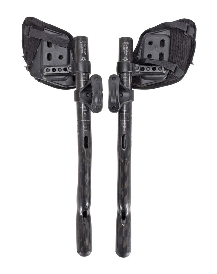 Profile Design T2+ Cobra Carbon Clip On Triathlon Bike Aerobar Extensions 31.8mm