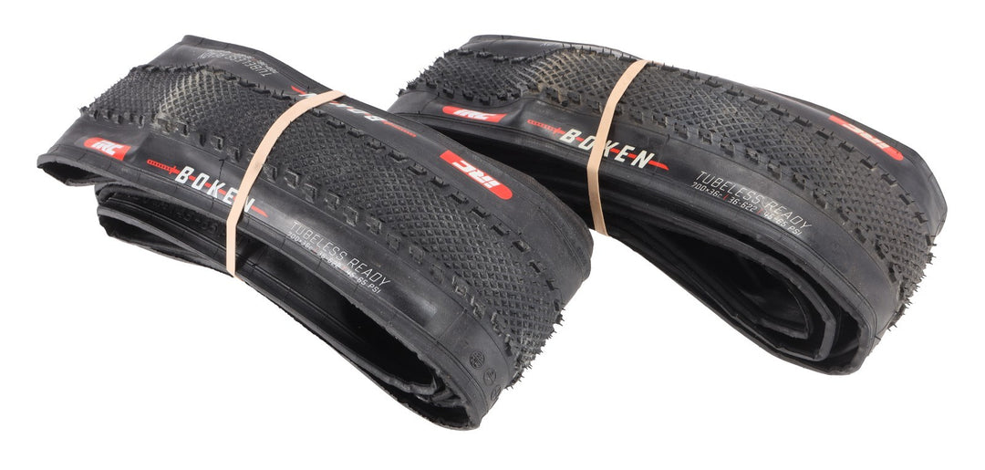 IRC Boken Gravel Bike Tubeless Tires 700 x 36c 1 PAIR Black Cyclocross Race
