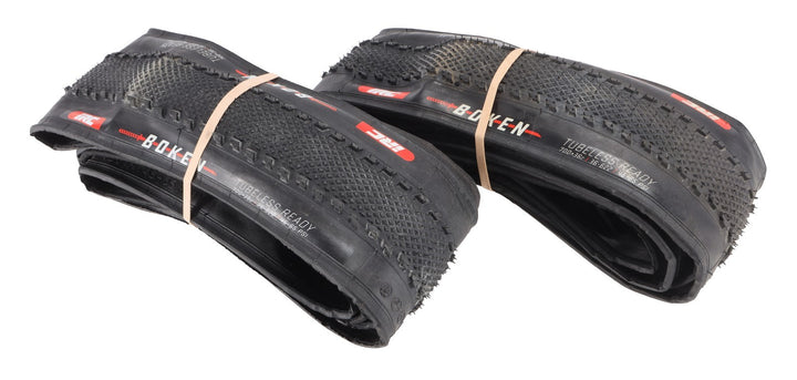 IRC Boken Gravel Bike Tubeless Tires 700 x 36c 1 PAIR Black Cyclocross Race