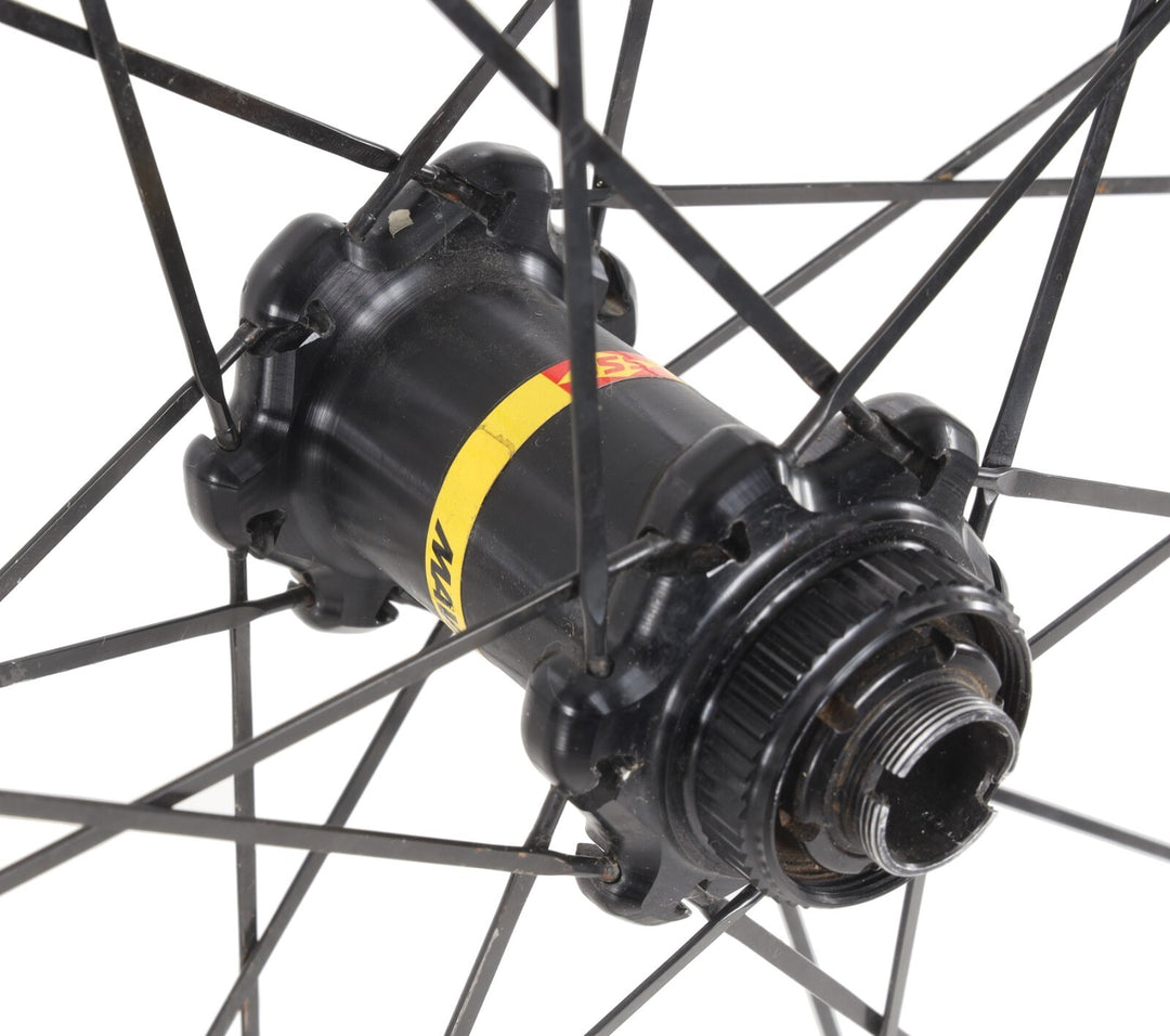 Mavic Ksyrium Pro Carbon SL Road Bike Tubular FRONT Wheel Disc 15mm CX FOR PARTS