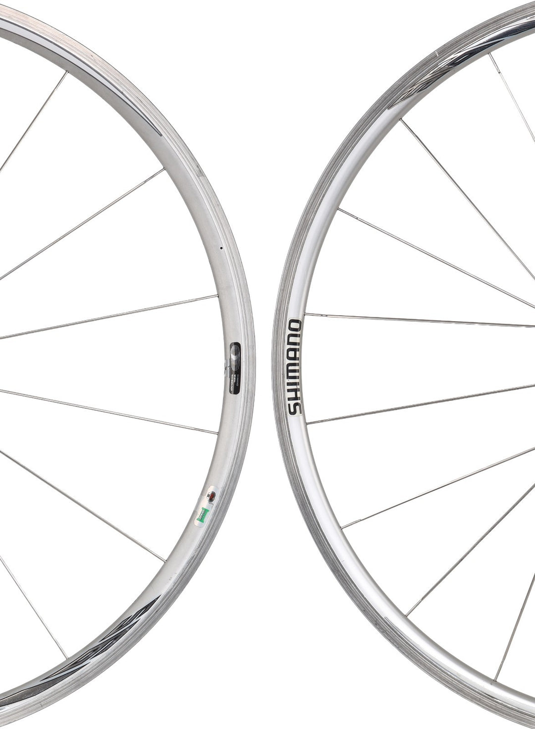 Shimano 105 WH-6500 Alloy Clincher Road Wheelset 10 Spd 700c Rim Brake QR Aero