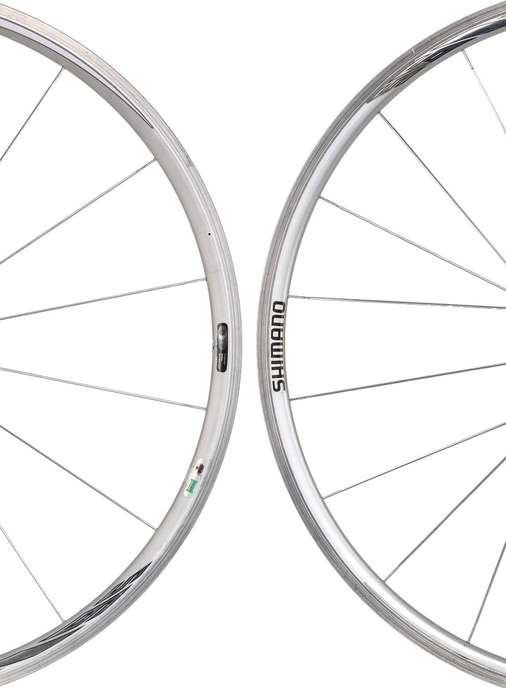 Shimano 105 WH-6500 Alloy Clincher Road Wheelset 10 Spd 700c Rim Brake QR Aero