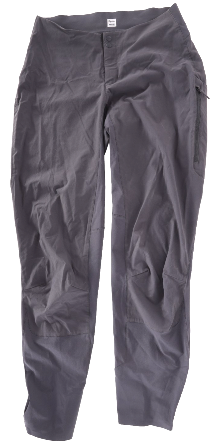 Rapha Trail Lightweight Mountain Bike Pants Women MEDIUM Grey Commute Cycling