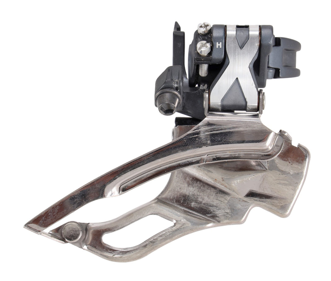 Shimano XTR FD-M971 3 x 9 Speed Mtn Bike Front Derailleur 34.9mm Clamp Dual-Pull