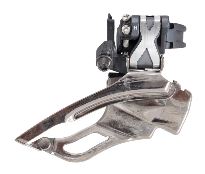 Shimano XTR FD-M971 3 x 9 Speed Mtn Bike Front Derailleur 34.9mm Clamp Dual-Pull