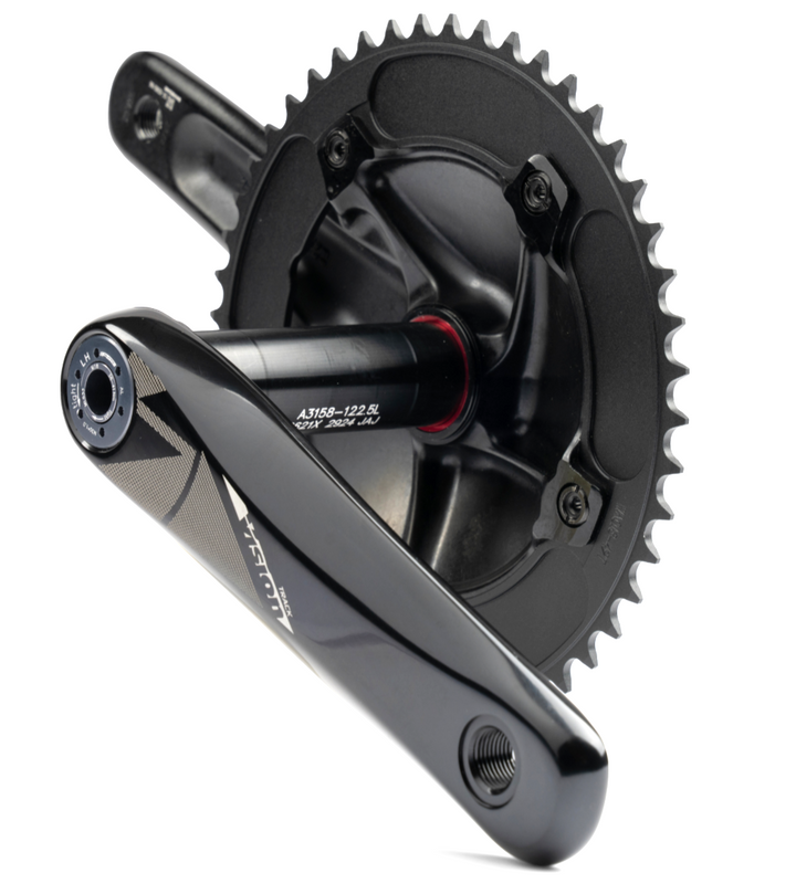 Vision NS Track Alloy V16 Crankset 170mm 49T BB386EVO Bike Race Road Time Trial