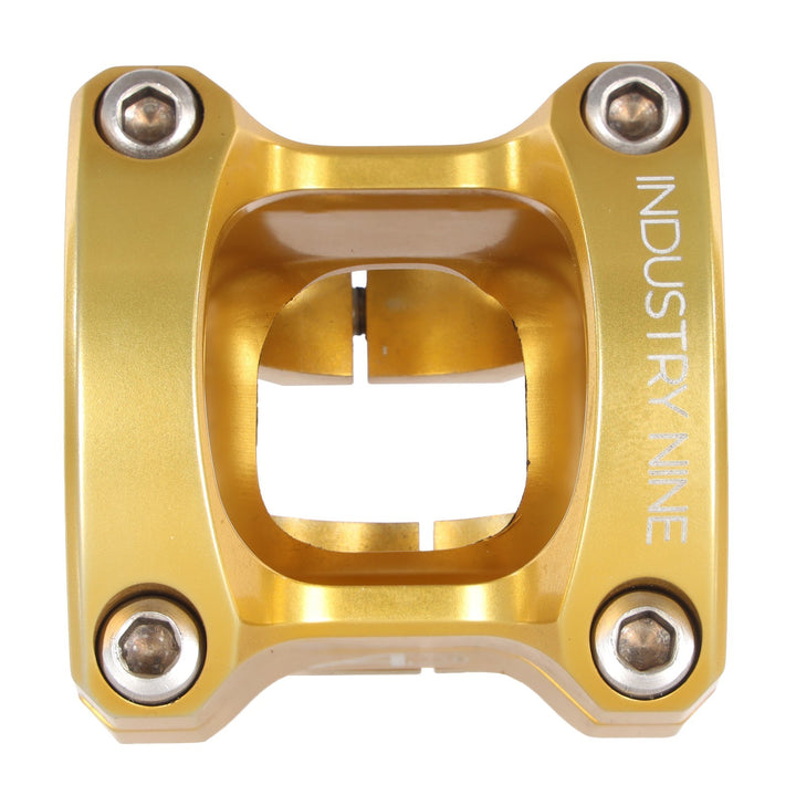 Industry Nine A35 Alloy Mountain Bike Stem Gold 35 x 40mm 8º MTB Enduro Trail