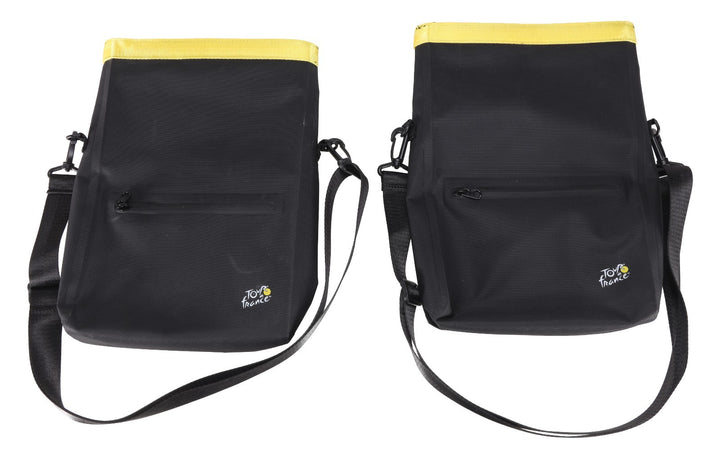 Tour de France Panniers SET Official Souvenir BLACK Touring Bike Packing Gravel