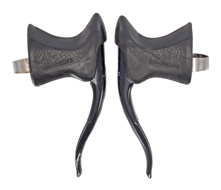 Dia-Compe Aero Gran Compe Road Bike Brake Lever SET Black Vintage Cycling