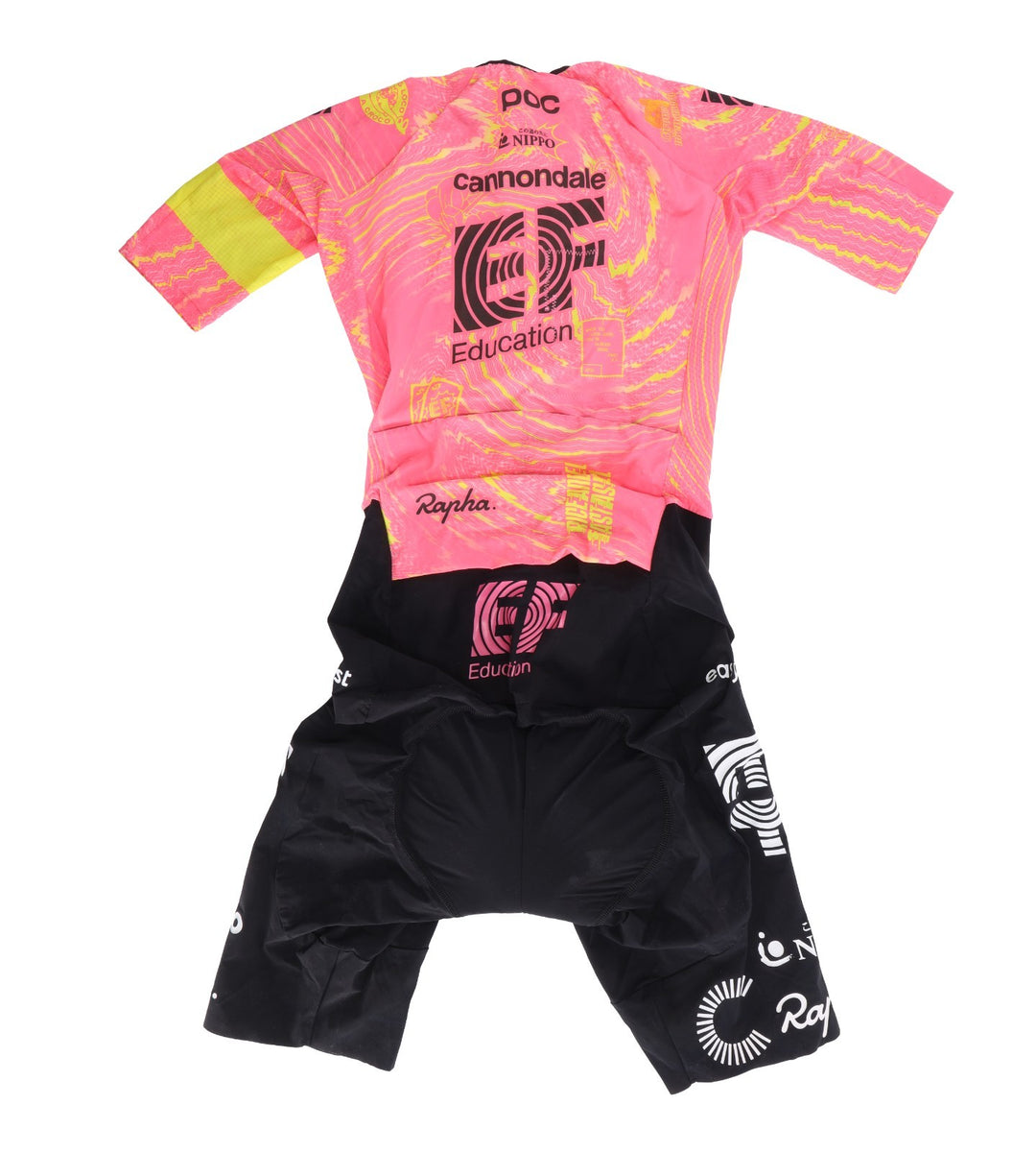 Rapha EF Cannondale Pro Team Women Short Sleeve Cycling Roadsuit SMALL