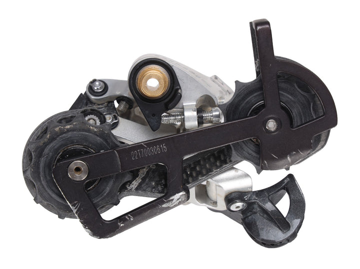 SRAM X-0 GOLD 20th ANN 9 Spd Mtn Bike Rear Derailleur Med Cage 34T Max BlackBox