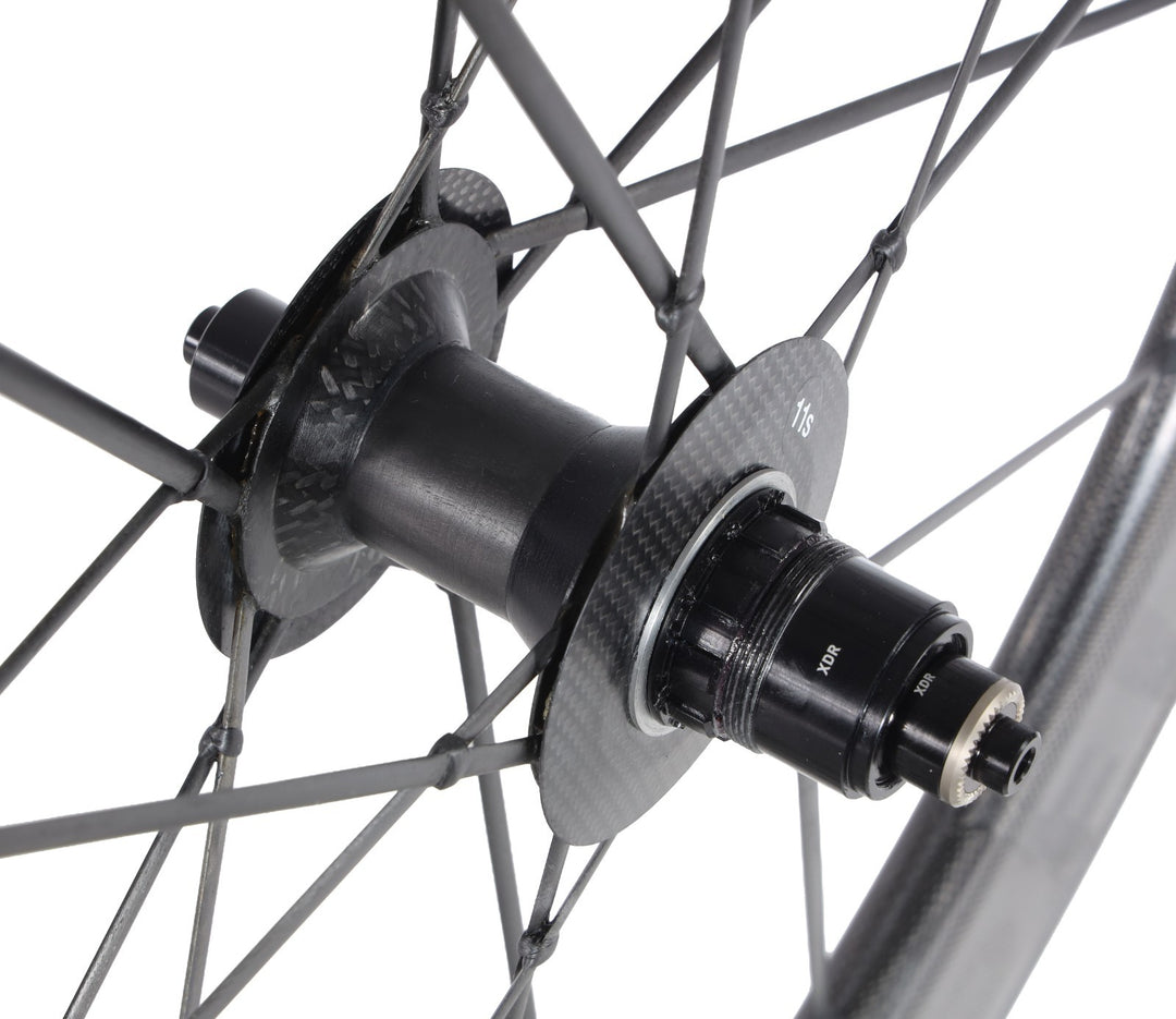 Lightweight Fernweg C Carbon Clincher Road Bike Wheelset 12/13s XDR 700c Rim QR