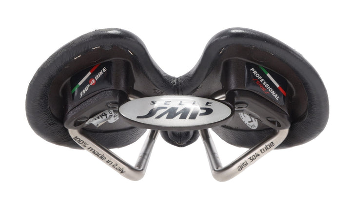 Selle SMP Forma Carbon Road Bike Saddle 137mm BLACK 7x 7mm AISI Steel Road Italy