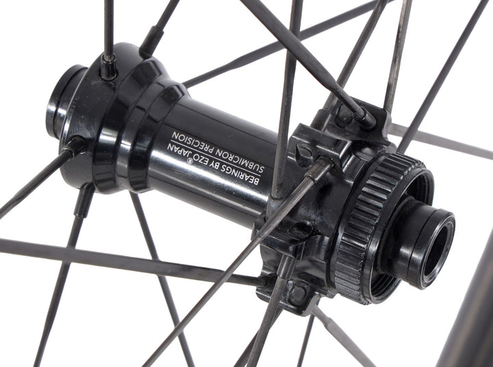 HUNT 44 Aerodynamicist UD Carbon Spoke Disc Tubeless FRONT Road Wheel 700c EZO