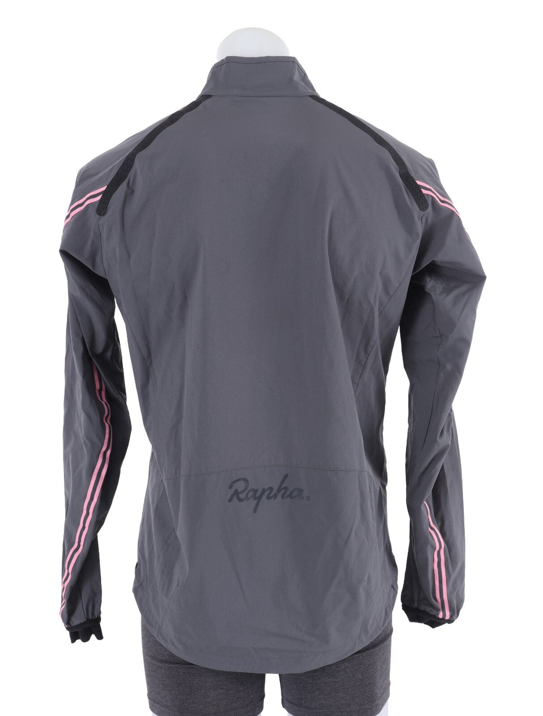 Rapha Classic Wind Jacket Men LARGE Gray Lightweight Road Bike Gravel Packable