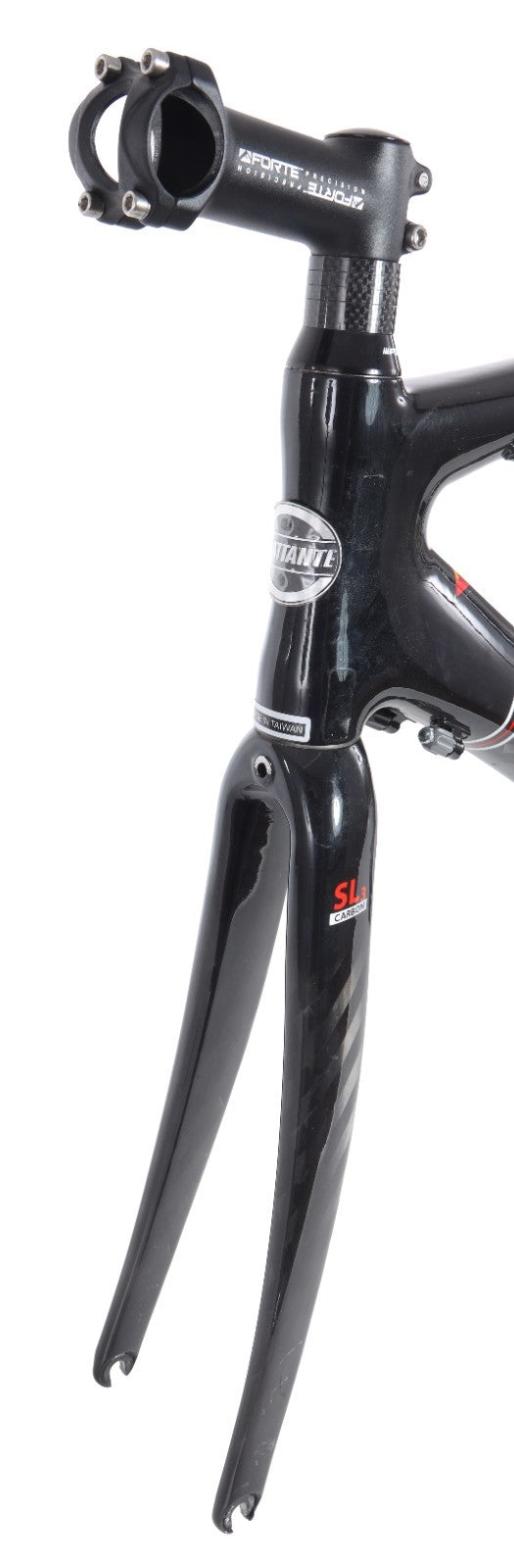 Scattante SL6 Race Carbon Road Bike Frameset MED 53cm BLACK 700c Rim Brake 2008