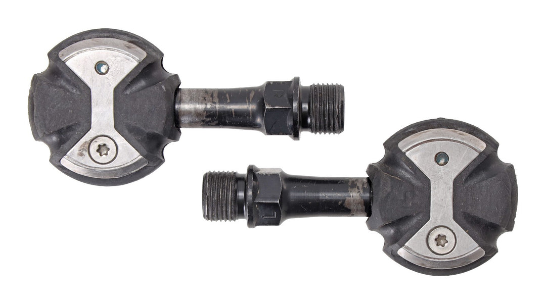 Speedplay Zero Clipless Road Bike Pedals Black 53mm Chromoly 4 Bolt Tri Race TT