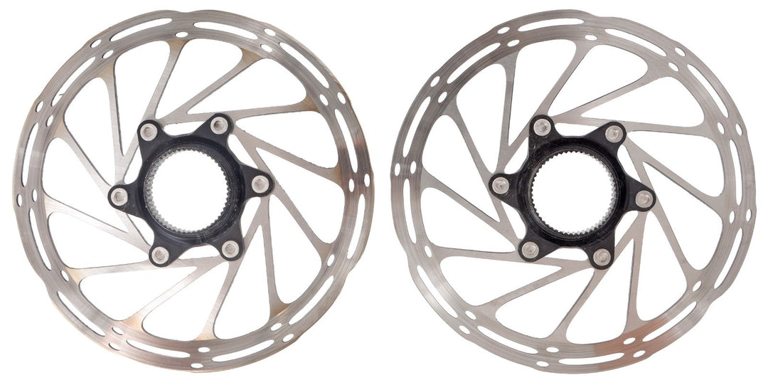 SRAM CenterLine Gravel Bike Disc Brake Rotors 160mm Centerlock PAIR Road 6 Bolt