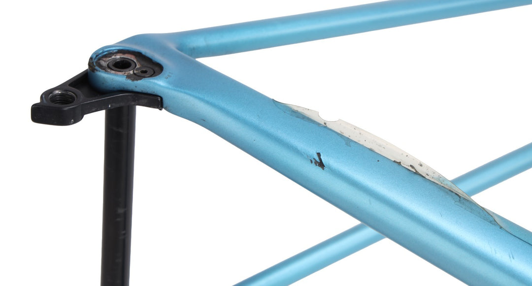 Canyon Ultimate CF SLX Carbon Disc Road Framset LG BLUE 700c 2018 ***FOR PARTS