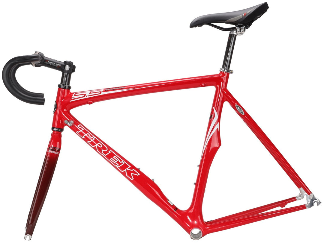 Trek Madone 5.5 OCLV 120 Carbon Road Bike Module 58cm RED 700c QR Bontrager 2006