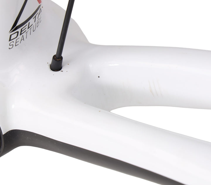 Cannondale SuperSix EVO Hi-MOD Carbon Road Frameset 63cm WHITE 700c Rim QR 2014