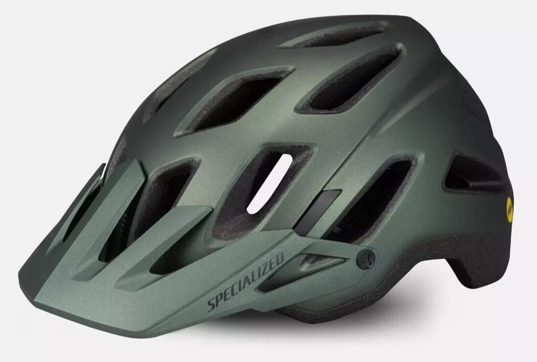 Specialized Ambush Comp Cycling Helmet Oak Green White Black SML LRG MIPS ANGI