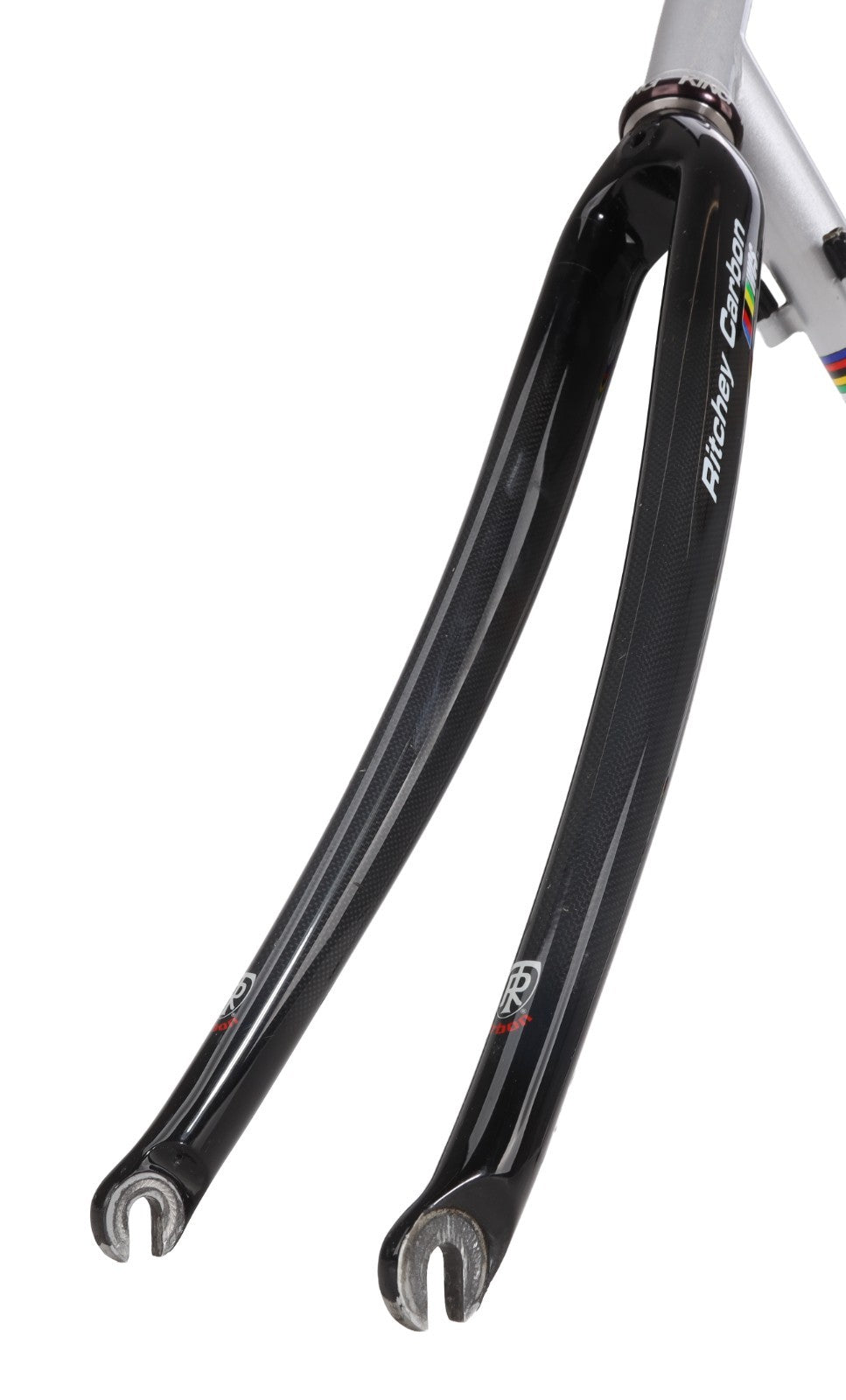 Ritchey Road Logic Steel Bike Frameset 59cm WCS Carbon SILVER 700c 1" Chris King