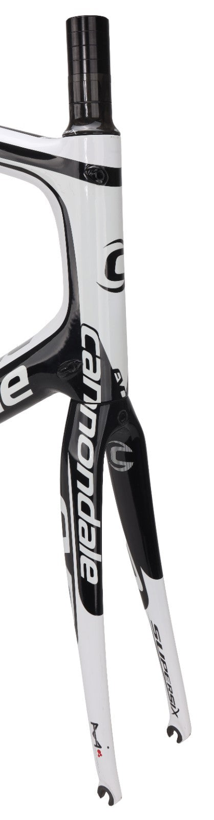 Cannondale SuperSix EVO Hi-MOD Carbon Road Frameset 63cm WHITE 700c Rim QR 2014