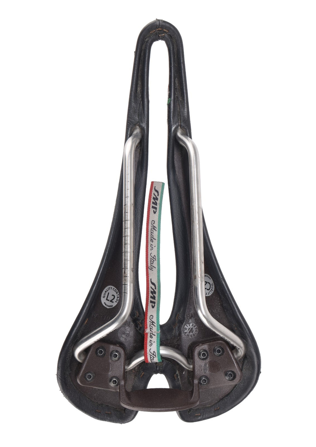 Selle SMP Composit Road Bike Saddle 129mm BLACK 7 x 7mm Inox Steel Cutaway Italy