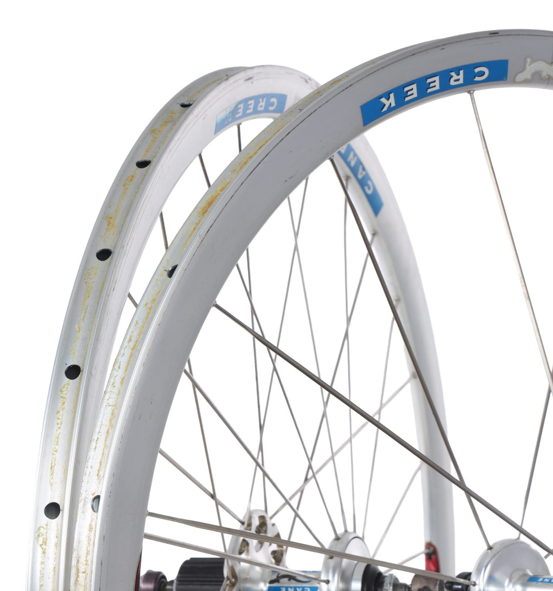 Cane Creek Aero Alloy Tubular Road Bike 10 Speed Wheelset 650c Rim Brake QR TT