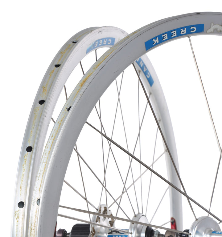 Cane Creek Aero Alloy Tubular Road Bike 10 Speed Wheelset 650c Rim Brake QR TT